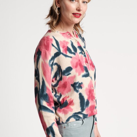 Francis Valentine Cardigan - Pink Lotus, new w/ tags - Picture 4 of 5